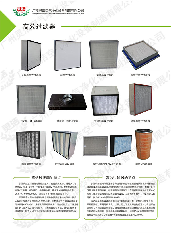 高效過濾器檢漏方（fāng）法有哪些