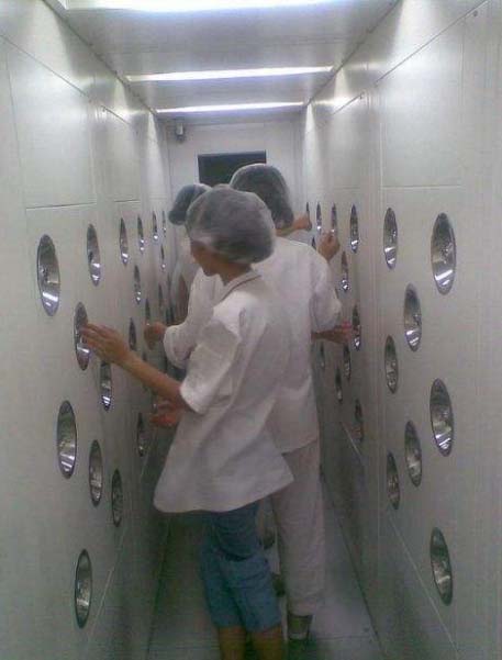 風（fēng）淋室工作原理