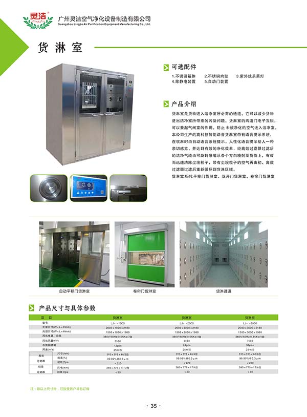 自動移門風（fēng）淋室的詳細（xì）資料