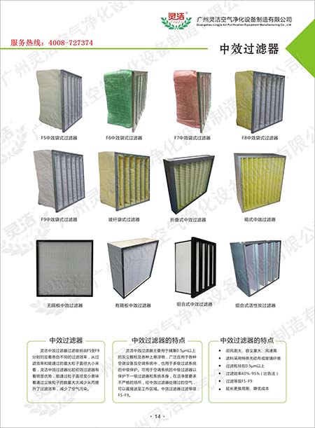 中效過濾器使用注意事項與安（ān）裝位（wèi）置